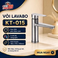 Lavabo Faucet [General Warehouse 89] Sink Faucet KT-015 Stainless Steel 304 Hot and Cold High Qualit
