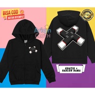 Children's Jacket Hoodie zipper viral toy simulator gasing eraser 3D