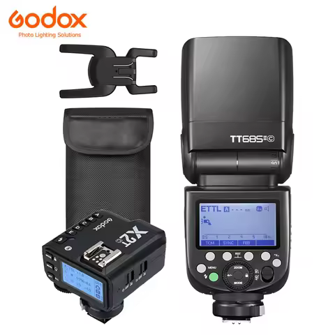 GODOX TT685II Camera Flash Light TTL 2.4G HSS 1/8000s GN60 Wireless Speedlite TT685 II for Canon Nik
