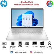 HP 17-CN2775ST 17.3"FHD Laptop Intel Core i5-1235U 8GB 512GB SSD Intel W11 (Display Unit)