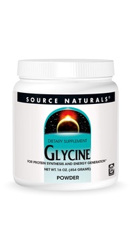 Glycine, for Protein Systhesis and Energy Generation*, 454 grams - 16 oz Powder