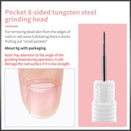 10 Style Tungsten Carbide Nail Drill Bits Nails Electric Files Tools Fine Grinding Bar Milling Cutte