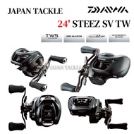 DAIWA 2024 STEEZ SV TW100/TW100L/TW100H/TW100HL/TW100XH/TW100XHL BAITCASTING(BC) FISHING REEL