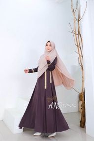 NATASHA GAMIS SET SYARI ORY ANQ //GAMIS MEWAH