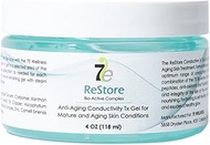 7E Wellness ReStore Conductive Gel with Bio-Active Complex - 4oz - Facial Skin Care Products with Gr