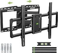 USX-MOUNT TV Wall Mount Swivelling Tilting for 32-90 Inch TVs, Sliding Design for TV Centring, Max. 