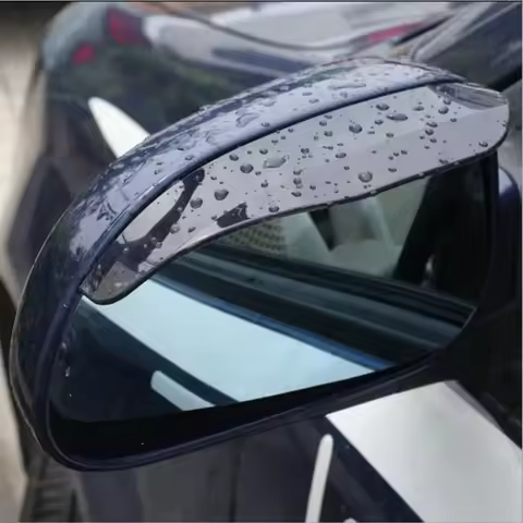 Universal 2Pcs Car Rearview Mirror Rain Eyebrow for Hyundai i10 i20 i30 i40 ix20 ix35 ix55 accent tu