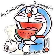日本版 叮噹 賀卡 Sanrio 萬用卡 夏祭 日本限量版 祝福卡 Sanrio JAPAN 多啦A夢 多用途卡 西瓜 小豬 豬仔 叮噹 Fujiko-Pro 賀咭 心意卡 Greeting Card