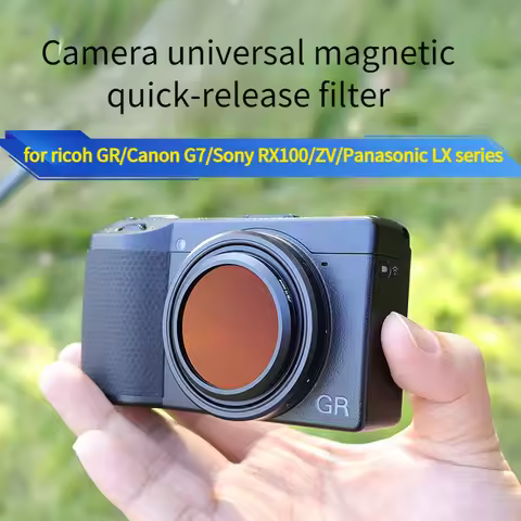 For Ricoh GR3X Magnetic Filter Set for Panasonic LX10 Ricoh GR23 for Canon G7x3G7X2 for Sony ZV-1 Po