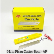 isi refill cutter besar, mata pisau cutter