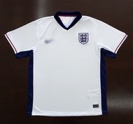 เสื้อฟุตบอลทีมชาติ  อังกฤษ / ขาว ยูโร2024  #AA0110 เกรดแฟนบอล รับทำชื่อเบอร์ ไซส์ยุโรป XS-4XL