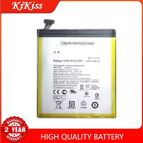 C11P1502 Tablet PC Battery For ASUS ZenPad 10 Z300C Z300M P021(Z300CG) Z300CL ZenPad10 P023 P01T 10.