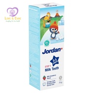 Jordan Kids Toothpaste Step 1 - 0-5yrs (75g)