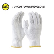 1pair Multipurpose Cotton Knitted Hand Safety Glove / Cotton Glove / Batik Sarung Tangan 104 / 400g