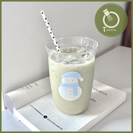 Snowman matcha glass (BG148)