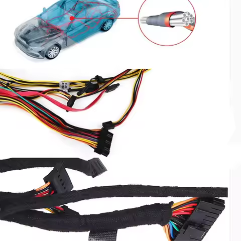 car Heat-resistant flame-retardant tape for LADA Vesta Granta 1300 Niva Samara Signet Priora Kalina 