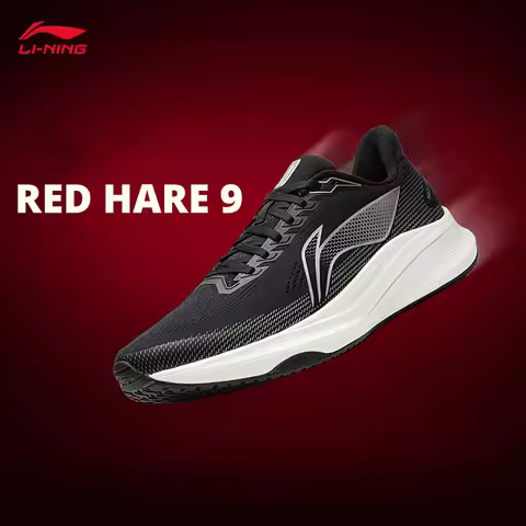 LI-NING RED HARE 9 Men's Lightweight Reflective Training Racing Running Shoes Breathable Sports shoe
