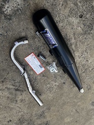 ท่อเดิมผ่า W125i LED ปี2023-2025 (ผ่าหมก) มีจุกลดเสียง