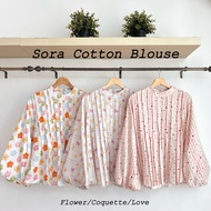DEEROSE SORA / DAHLIA / HANIE COTTON BLOUSE