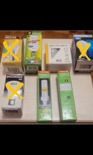 全新原裝百勝牌  喜萬年Sylvania  飛利浦Philips針頭  Ikea LED  Toshiba慳電膽  燈膽 燈泡 光管