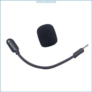 VIVI Gaming Microphone Boom for 100 Headphones Mic with Sponges Covered