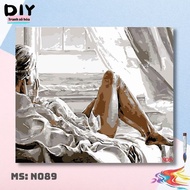 DIY coloring by number painting Muse painting N089
