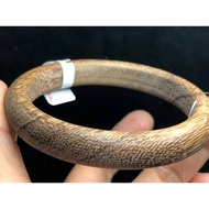 20.37 Wai Large Circle Mouth Boy Bracelet Natural Agarwood Peace Jade Jewelry