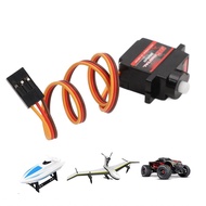 RC Servo  3Pcs DC 4.8 To 6V Motor for Fixed Wing Aircraft