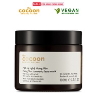 Mặt nạ nghệ Hưng Yên Cocoon VietNam 100ml thuần chay sáng da đều màu - 100% Vegan - Mỹ phẩm thuần ch