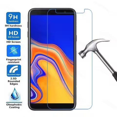 11D Tempered Glass For Samsung Galaxy A6 A8 J4 J6 Plus A7 A9 J3 J7 J8 2018 Screen Protector J2 Core 