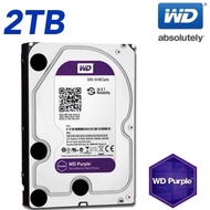 WD [Purple Label] 2TB 3.5 Inch Monitoring Monitor Host Dedicated Hard Drive hdd