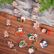 Christmas decoration accessories Set of 5 WOODEN ACCESSORIES E22-B