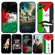 for OPPO F5 A73 F7 F9 Pro A7X A9 F11 F17 F25 Pro F19 A74 F19 Pro Plus F27 Palestine TPU black soft s