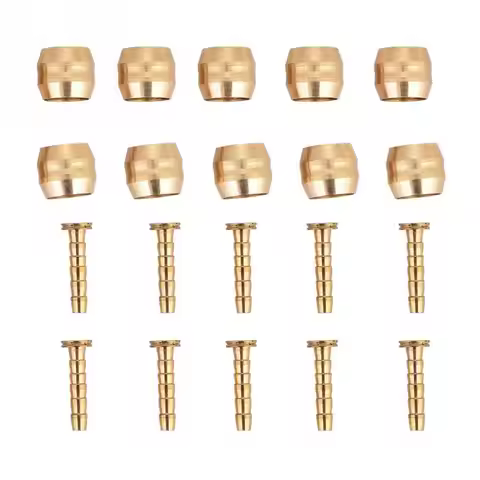 10 Set Hydraulic Disc Brake Hose Olive Connector Insert for BH90 BH59 Bike Brake Replacement Parts