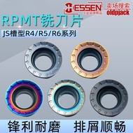 10 Pieces Price R4 R5 R6 CNC Milling Blade RPMT10T3MOE-JS RPMT10T3 Round Blade R4 Round Blade R6 Car
