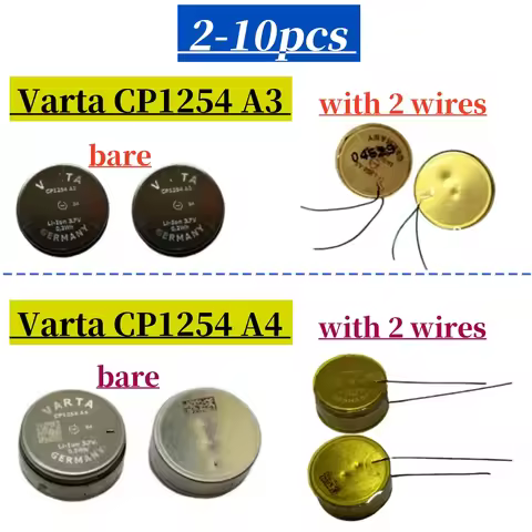 2-10pcs ForVarta CP1254 A3 CP1254 A4 Battery For sony wf-1000xm4 wf-1000xm3 For Bang Olufsen E8, Pow