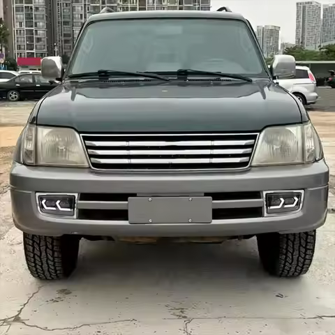 LED Front Fog Lamp For Toyota Land Cruiser Prado 90 Series 2700 3400 FJ90 LC90 1996-2002 Daytime Run