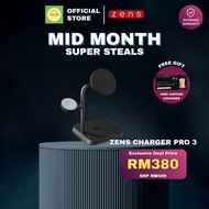 Zens Office Charger Pro 3 15W Wireless Charger Qi2 Certified