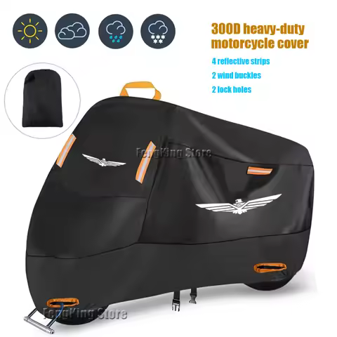 Motorcycle Cover Waterproof Outdoor Scooter UV Protector Dust Rain Cover For Goldwing1800 GL1800 F6B