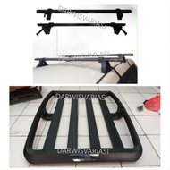 Paket Rak Rack Kaki Jepit Body Mobil Calya Sigra Roof Rack Universal