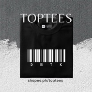 DBTK BARCODE SHIRT T-SHIRT UNISEX