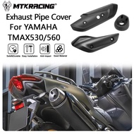 MTKRACING For YAMAHA TMAX 530 T-MAX 530 Tmax 560 TMAX560 2017-2024 Motorcycle Exhaust Pipe Cover Cow