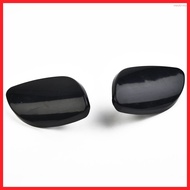 [my]2Pcs Car Front Bumper Headlight Washer Cover Cap L+R for  S80 2007-2013