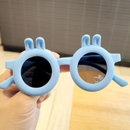 Fashion Little Ear Rabbit Children Sunglasses Photo Prom Children Sunglasses Small Circle Baby