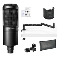【Direct Japan】 Audio-Technica AT2020 (with thick desk arm microphone stand)
