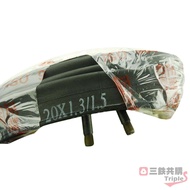 [Santie Shop Together] [Genuine New] Inner Tube 20 x 1.3/1.5 American Style Nozzle 406- (One Set Two
