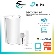 TP-Link Deco X50-5G 5G AX3000 Whole Home Mesh WiFi 6 Gateway Ultra-Fast Broadband Connection