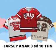 RJA Bulls 10 Boys' Jersey Hockey Retro Vintage Korean Style 3–10 Years