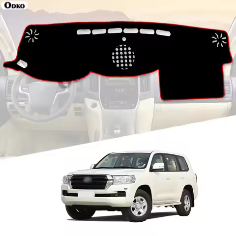 Dashboard Cover Pad for Toyota Land Cruiser LC200 2016 - 2021 Dash Mat Dashmat Accessories Sunshade 