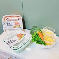 [Item Type 1] Multi-purpose plastic basket 6 Piece with Ecco Viet Nhat pot for storing vegetables, f